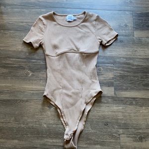 Princess Polly - Beige Bodysuit